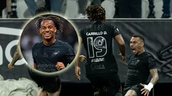 André Carrillo y los grandes números en goleada de Corinthians