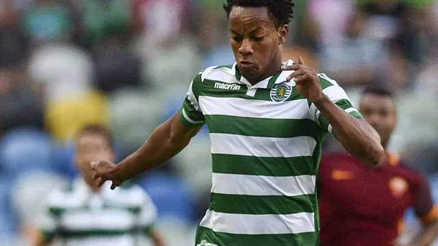 André Carrillo y un pase-gol a Slimani en el Académica vs. Sporting