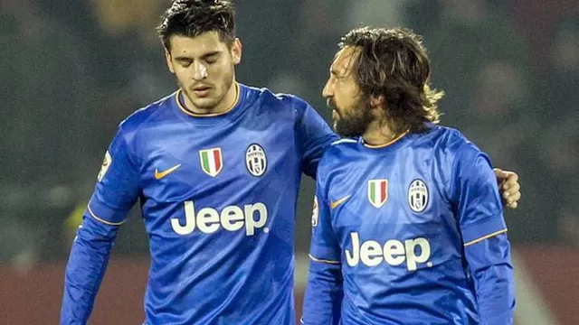 Andrea Pirlo erró en pase y Cesena aprovechó para anotarle a la Juventus