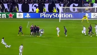 Andrea Pirlo y un maravilloso gol de tiro libre en la Champions League