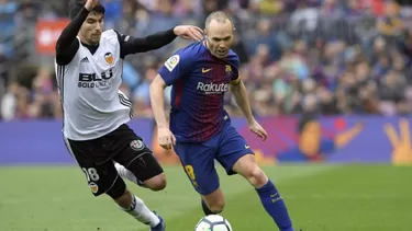 Andrés Iniesta. Foto: AFP