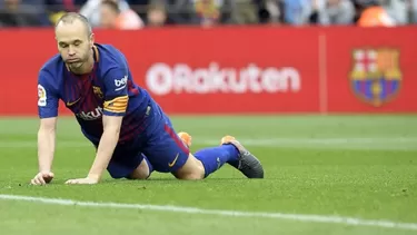 Andr&amp;eacute;s Iniesta. Foto: AFP