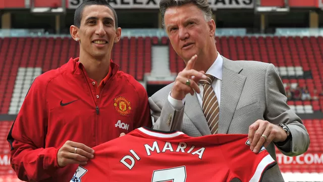 Ángel Di María culpó a Van Gaal por no triunfar en el Manchester United