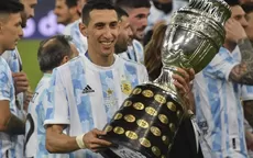 Ángel Di María se tatuó la Copa América que ganó con Argentina - Noticias de angel-di-maria