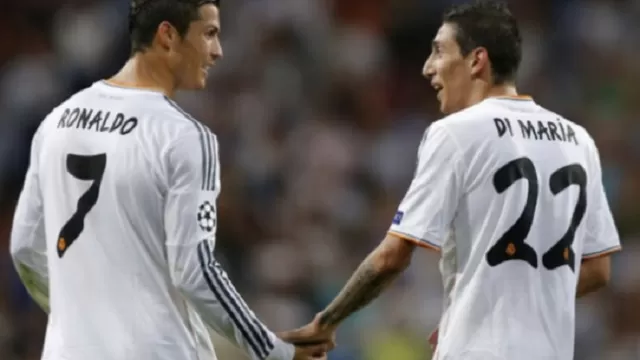 Cristiano y Di Mar&amp;iacute;a jugaron en el Real Madrid y conquistaron la D&amp;eacute;cima.-foto-1