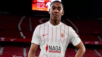 Anthony Martial cedido del Manchester United al Sevilla: "Daré todo para ayudar"