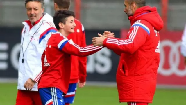 Antonio Trograncic: con 15 años entrenó con Bayern a pedido de Guardiola