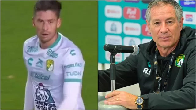 ¿Apuntó contra Santiago Ormeño?: DT de León se queja de la falta de gol