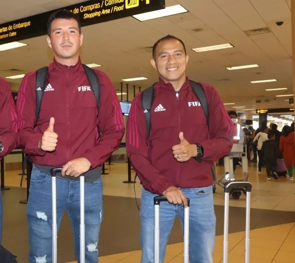 Kevin Ortega y Michael Orue estuvieron en Qatar 2022.