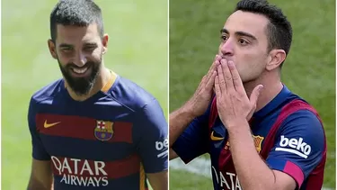 Arda Turan fue presentado oficialmente en el Camp Nou (Fotos: AFP) Arda Turan fue presentado oficialmente en el Camp Nou (Fotos: AFP)