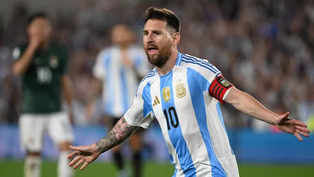 Lionel Messi fue la figura de Argentina en el baile de la albiceleste frente a Bolivia en Buenos Aires. | Video: América TV/Fuente: Movistar Deportes.