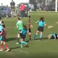 Conmoción en Argentina: Una árbitra fue salvajemente agredida por un futbolista