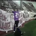 Argentina: Arquero de Estudiantes a los golpes con hinchas de Huracán