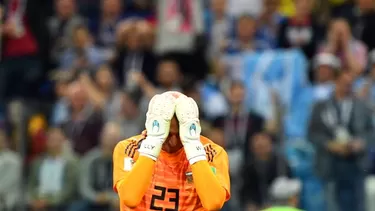 Argentina: el &#39;blooper&#39; de Willy Caballero que todos comentan en Rusia 2018