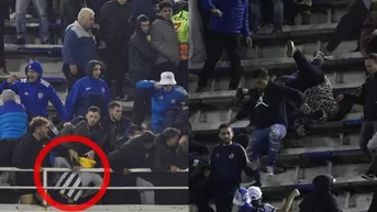 Argentina: Brutal pelea en el estadio de Vélez con hinchas de Talleres infiltrados