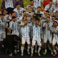 Argentina campeón de la Copa América 2021: Lionel Messi levantó así el trofeo