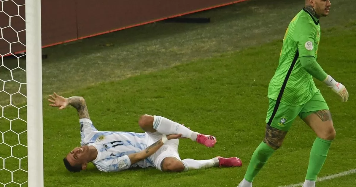 Argentina Campeón De La Copa América Así Quedó El Tobillo De Ángel Di María Río De Janeiro 5326