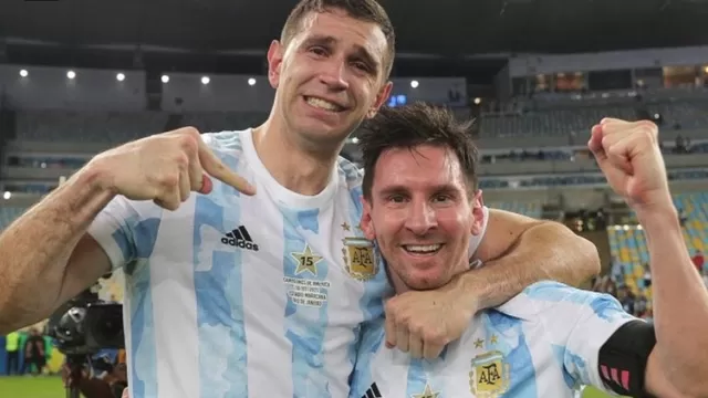 &#39;Dibu&#39; Martínez: &quot;Lo que más quería era ayudar a Messi a ganar con Argentina&quot;