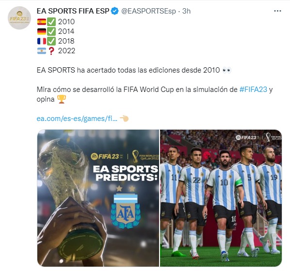 Twitter: EA Sports FIFA