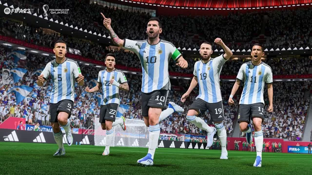 Argentina campeón del Mundial en simulación de videojuego FIFA 23
