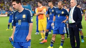 Argentina cayó ante Alemania en la final (Foto: AFP)