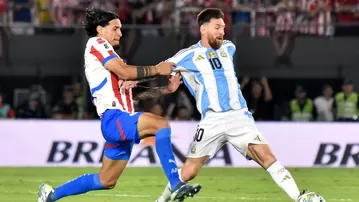 Argentina cayó 2-1 en su visita a Paraguay por Eliminatorias