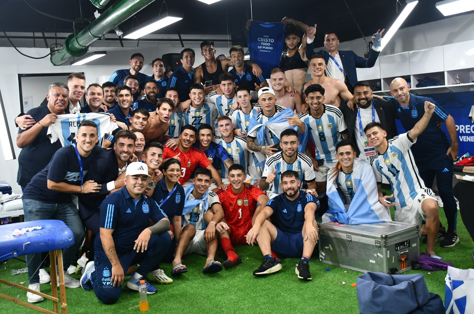 Argentina venció 1-0 a Brasil. | Fuente: @Argentina