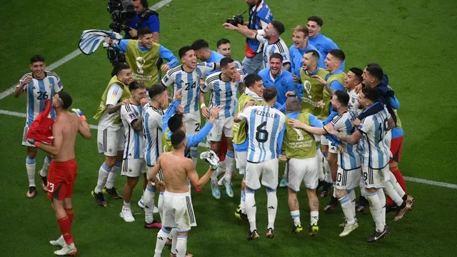 Argentina a cuartos de Qatar 2022: La celebración albiceleste que se viralizó