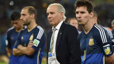 Alejandro Sabella dirigió a Argentina en Brasil 2014. | Foto: AFP