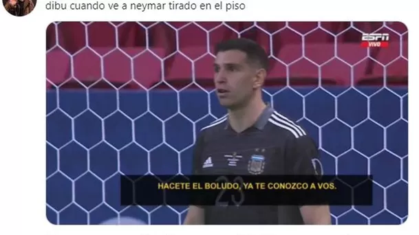 Los memes que dejó la final de la Copa América 2021 entre Brasil y Argentina.