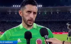 'Dibu' Martínez presumió la Copa América en plena entrevista al arquero colombiano - Noticias de dibu martínez