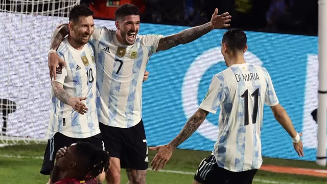 Argentina de fiesta con Messi y Di María goleó 3-0 a Venezuela por Eliminatorias