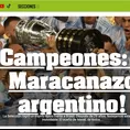 Argentina ganó la Copa América 2021 y provocó estas portadas en el mundo