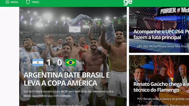 Argentina ganó la Copa América 2021 y provocó estas portadas en el mundo.