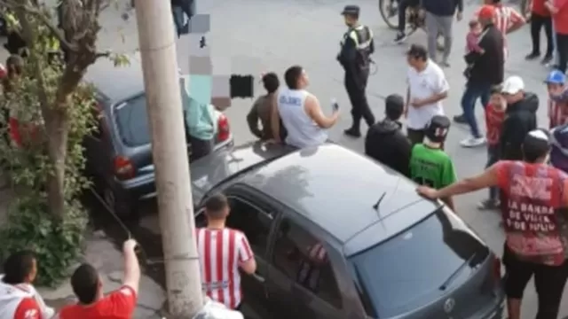 La violencia en el fútbol no tiene límites. | Video: TV Pública (Argentina)