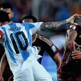 Argentina igualó 1-1 en su visita a Venezuela y sigue líder