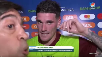 Argentina: Marcelo Benedetto dejó hablando solo a Rodrigo de Paul