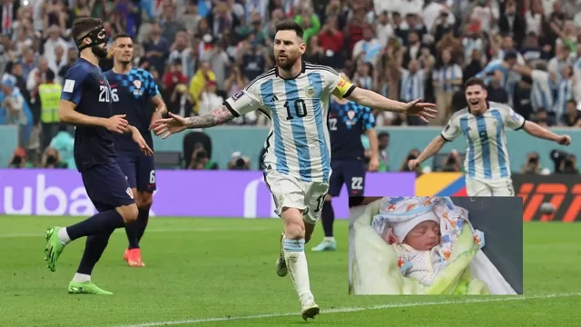 Messi anotó el primer gol de Argentina en el 3-0 ante Croacia. | Foto: AFP/Video: Latina-DSports