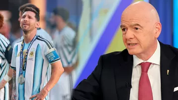 Gianni Infantino envió una INÉDITA carta a Messi y Argentina tras no ganar el Mundial 2026