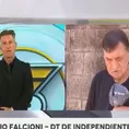 Argentina: Periodista se burló de la voz de Falcioni, quien superó un cáncer de laringe