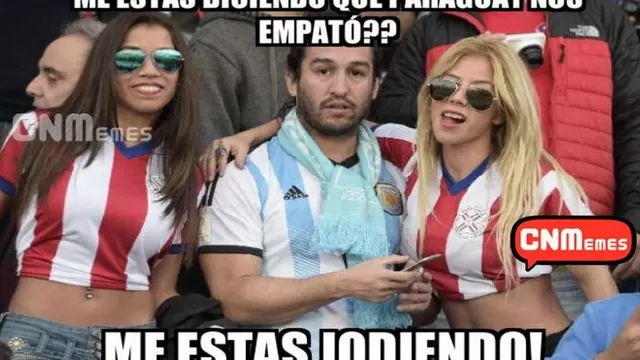 Memes del empate 2-2 entre Paraguay y Argentina-foto-2