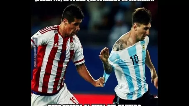 Memes del empate 2-2 entre Paraguay y Argentina-foto-7
