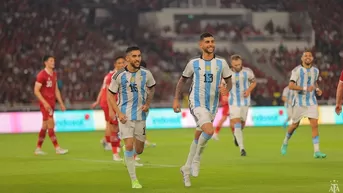 Argentina sin Messi venció 2-0 a Indonesia en Yakarta