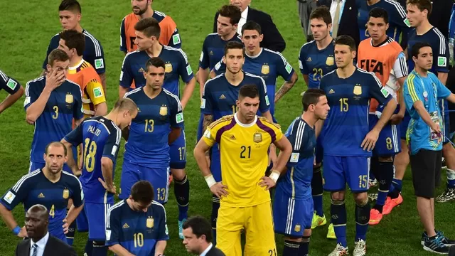 Argentina subcampeón: el llanto de sus jugadores en el estadio-foto-5