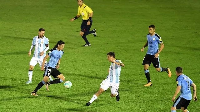 Argentina vs Uruguay EN VIVO. | Foto: AFP
