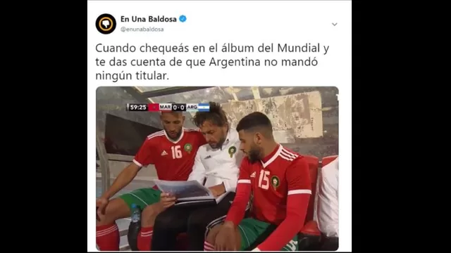 Los memes del triunfo 1-0 de Argentina sobre Marruecos.-foto-1
