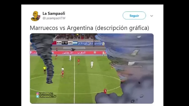 Los memes del triunfo 1-0 de Argentina sobre Marruecos.-foto-4