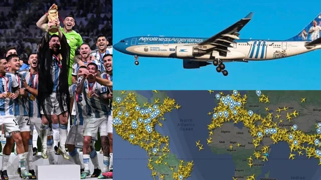 El vuelo de Argentina en vivo: ¿Cuándo llega la Albiceleste a Buenos Aires?