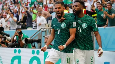 Salem Al-Dawsari es compañero de André Carrillo en el Al-Hilal. | Foto: AFP/Video: Latina