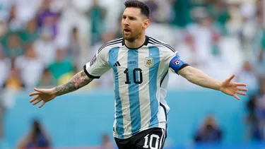 Lionel Messi anotó a los 10&#39;. | Foto: AFP/Video: Latina